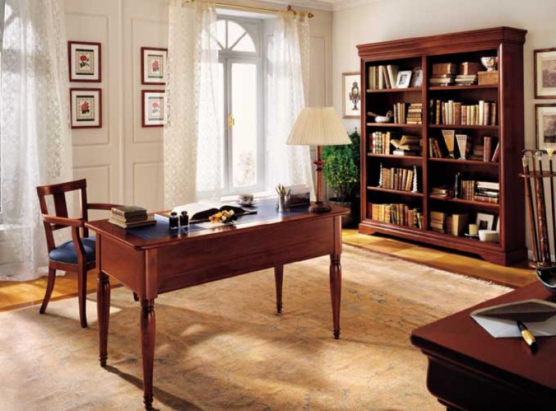 Manara - Scrivania e libreria collezione LUIGI FILIPPO