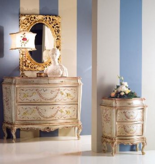 Conte d'Ancien - ComÃ² e comodino collezione Venezia art. 1794-D - art. 1793-D