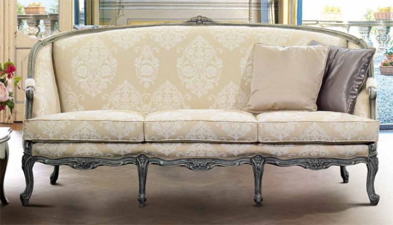 TreCi salotti - Divano mod. LuigiXVI