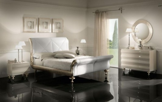 Cantori - Letto matrimoniale mod. Vivaldi