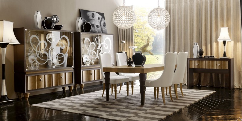 Arkeos by Vittorio Grifoni - Sala da pranzo collezione Oikos