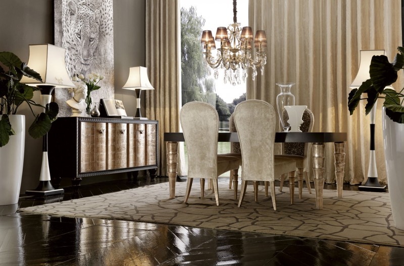 Arkeos by Vittorio Grifoni - Sala da pranzo collezione Oikos