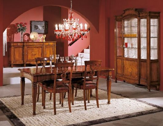 Conte d'Ancien - Sala da pranzo collezione '700