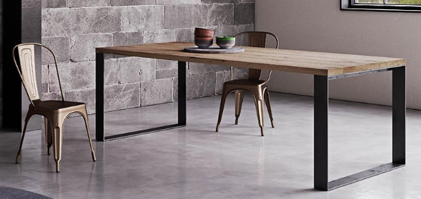 Pizzolato Tavoli - Tavolo Squared-T