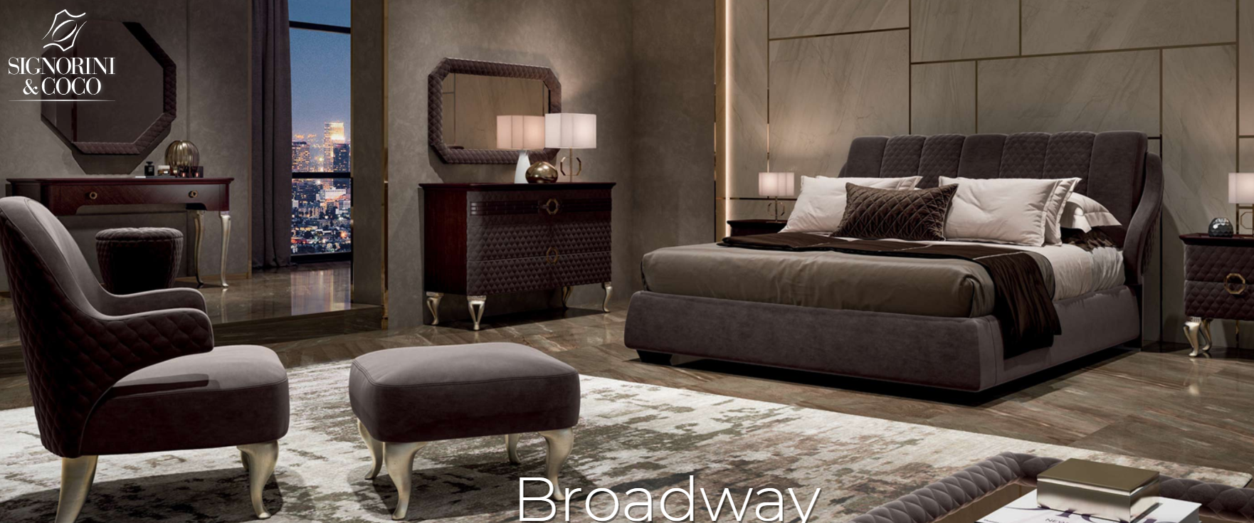 Signorini & Coco - Camera da letto collezione Broadway