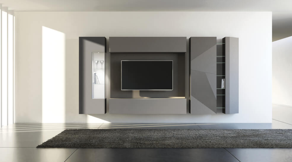 Voltan - Pareti Attrezzate Moderne Soggiorno