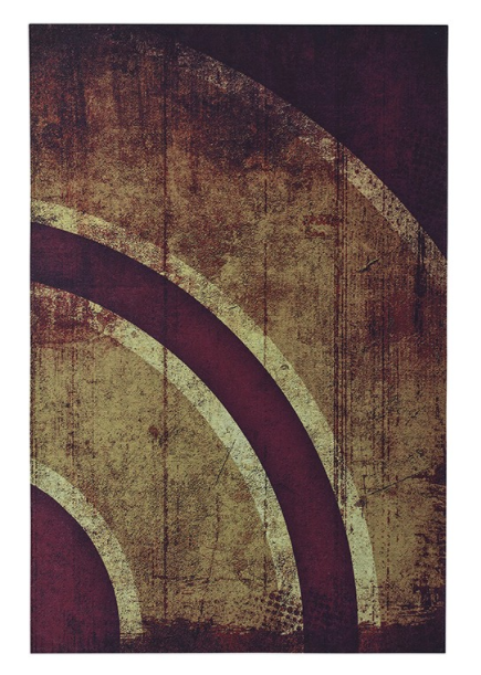 Sitap - TAPPETO STUOIA SICILY CR2 GOLD/RED